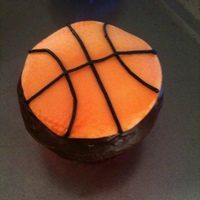 Basketball Cupcake 