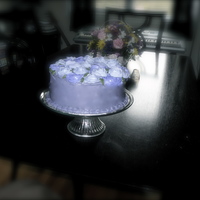 Brimming With Roses My take on the Wilton Brimming with Roses cake. I made it for my husband's grandmother's birthday and it was my first time making...