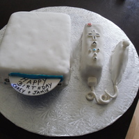 Wii Cake A fabulous and fun Wii cake I made for mine and my brother's birthday (we have always had to share a party!) Chocolate cake with mint...