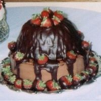 "too Much Chocolate" Groom's Cake I made this groom's cake to go along with the red fondant wedding cake. The cake consists of a double 10" layer on the bottom,...