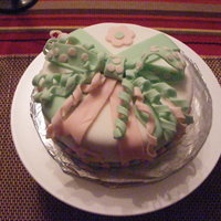 Present Cakes Pink & Green 