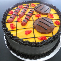 Bbq Grill - All Buttercream I got LOTS of inspiration from Cake Central BBQ Grill cakes before attempting this one. It was ordered for a couples wedding shower, and...