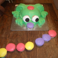 Zuma Cake Husband's birthday cake. Loves (aka...addicted to) Zuma. If you don't know the game then you REALLY won't get this cake....