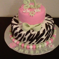 21St Bday Cake 