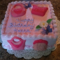 Little Purses Cake Made a birthday cake for a girl that loves purses so I made four little purses with different hues of pink made of candy melts along with...