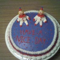 Class Cake I made this cake for a Wilton's Class when I was 15 years old