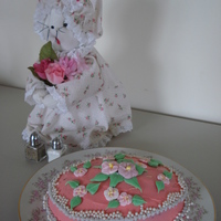 Easter Egg Cake #2 Second in a series of three... buttercream with royal icing flowers