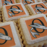 Swim Team Cookies Made for the seniors of the swim team. This logo has been with the pool for over 50 years.