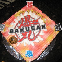 Bakugan Cake 