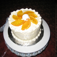 Orange Cake This is a fresh orange cake with an orange cream cheese frosting. I got the recipe out a Paula Dean magazine. It really was delicious.