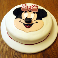 Minnie Mouse Minnie Mouse cake for my daughters 3rd birthday, this is the 4th cake i have made and decorated