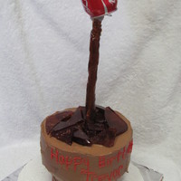 Coke Cake This is my version of lu9129s coke cake. It was so much fun and easy to make. Thank you. Chocolate 6' and 8' with raspberry...