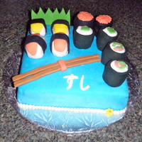 Sushi Cake 