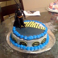 4 Year Old's Batman Birthday Cake 