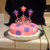 3 Year Old's Princess Birthday Cake 