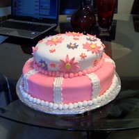 Girly Birthday Cake 