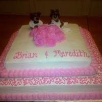 Wedding Bears Bride and groom bears made from fondant....