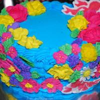 Final Cake - Level 2 I always end up with bright cakes :)