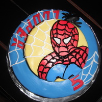 Spiderman Cake 