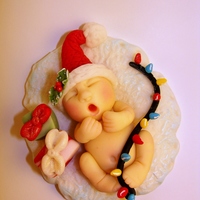 Christmas Wishes Hand modeled with fondant