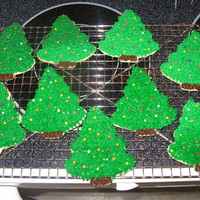 Christmas Trees My first decorated cookies