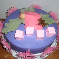 Baby Shower - Sleeping Baby This is a cake I did for a friends Baby Shower. I was inspired by so many of the cakes on CC. I used a 12" round pan. The cake is...