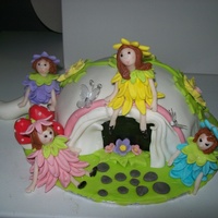 Teapot Fairy Cake I saw this idea here on cakecentral and thought it was adorable.