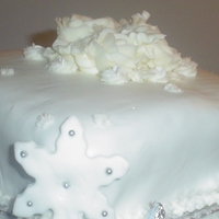 Snowy Valentine's Day Cake Valentine's Day is my bday (yipee!) and my hubby and I had been snowed all week. We got a record 50 inches of snow in the same week!...