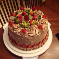 Chocolate And Strawberry Made this just because....sent to work with my husband