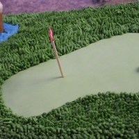 I Found My Ball.... I made this for my brother in laws 40th today.My sister asked me to make it yesterday(she had planned to make it).The golf balls and figure...