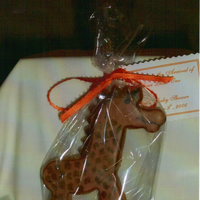 Baby Shower Baby giraffe for a baby shower