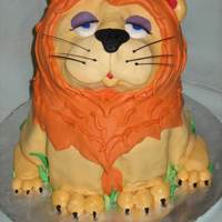 Lion Cake 