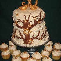 50Th Anniversary Cake This cake was commissioned by Cecilia and Ernie's daughter for their 50th "Golden" Anniversary Party. It is a yellow cake...