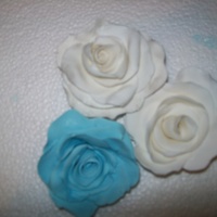 Roses These were all handmade except for using a ball tool to soften the edges