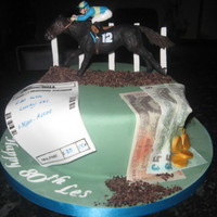 Horse Racing / Betting Birthday Cake 