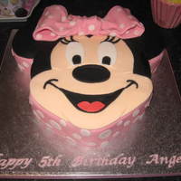 Minnie Mouse Birthday Cake 