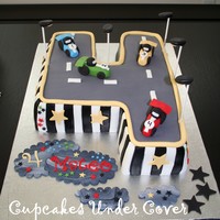 Car Inspired Theme Cake My now 4 year old loves street lights, yup you heard me street lights. He's completely fascinated with them. Whenever we head out with...