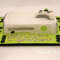 Xbox 360 Cake My client asked for a xbox 360 for her son's birthday. I'm not at happy with the way it turned out. I would have to say this has...