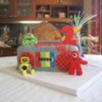 Yo Gabba Gabba Birthday cake I did for a friends nephew who turned 2!