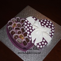 Chocolate Box Cake / Konfekteske Kake 
