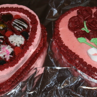 Box Of Chocolate Cake These cakes were made to look like an open box of chocolates. All the chocolates are cakes dipped in chocolate and all icing is buttercream...