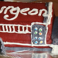 Fire Truck Cake My first fire truck. This cake was made in 4 hours start to finish. A church member needed it in a hurry. I had a hard time with the icing...