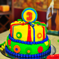 Aaronlane's 3Rd Birthday The theme was Handy Manny so we did primary colors!