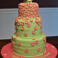 Enchanted Fairy Birthday Cake We had an enchanted fairy garden party for my daughter's 3rd birthday, so I wanted the design to include flowers and a fairy. I used a...