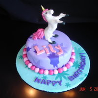 Unicorn Birthday Cake 