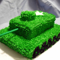 Army Tank Cake 
