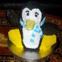 3-D Penguin 3-D penguin