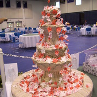 Festival Fountain My entry into the 2010 Azalea Cake Challenge.