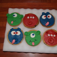 More Monster Cookies monster birthday cookies