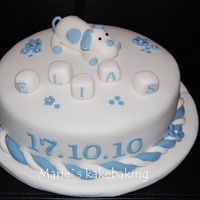 Christening/baptism Cake 